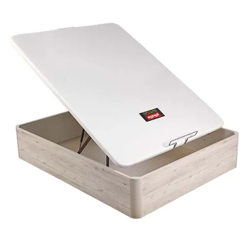 Canapé abatible madera al suelo 3D 135x190 Glaciar PIKOLIN