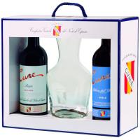 Vino Tinto Crianza+ R. de Duero+decantador CUNE, pack 2x75 cl