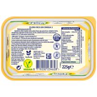 FLORA margarina begetala palma oliorik gabe, terrina 225 g