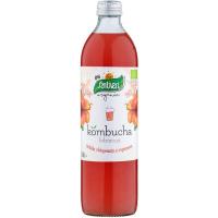 Kombucha hibiscus bio SANTIVERI, botella 500 ml