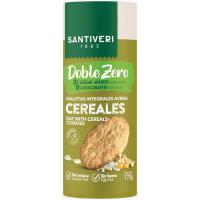 Galletas de cereales doble zero SANTIVERI, paquete 170 g