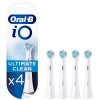 Recambio cepillo dental iO Ultimate Clean ORAL B, pack 4 uds