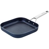 Grill Diamond, aluminio forjado, antiadherente tricapa, apto para todo tipo de cocinas MONIX, Ø28x28 cm