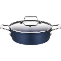 Cacerola baja Diamond alumino forjado apta para todo tipo de cocinas MONIX, Ø24 cm