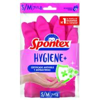 Guantes hygiene+ Talla M SPONTEX, pack 1 par
