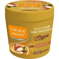 Crema corporal de argán NATURAL HONEY, tarro 400 ml