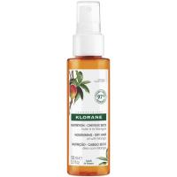 Aceite de mango nutritivo y reparador KLORANE, spray 125 ml