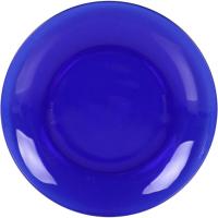 Plato postre de vidrio 19 cm azul Saphir DURALEX, 1 ud