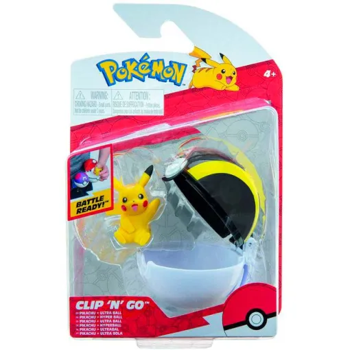 POKEMON Clip N Go, adin gomendatua: +4 urte, hainbat modelo, Zein iritsiko zaizu?