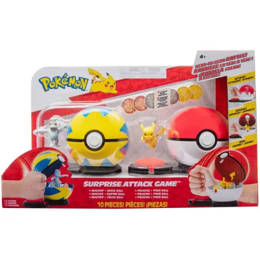 Pokemon Juego ataque sorpresa,+4 años, varios modelos ¿Cuál te llegará? POKEMON