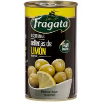 Aceituna rellena de limón FRAGATA, lata 150 g