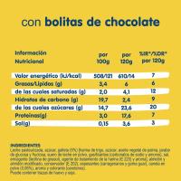 Natillas con bolitas de chocolate DANET, pack 2x117 g