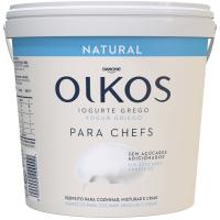 Yogur griego natural para chefs OIKOS, tarrina 900 g