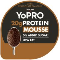 YOPRO txokolatezko mousse proteinaduna, terrina 200 g