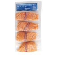 Porciones salmón noruego LA SIRENA, pack 4x125 g