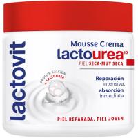 Mousse crema lactourea LACTOVIT, tarro 400 ml