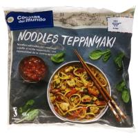 Noodles teppanyaki LA SIRENA, bolsa 450 g