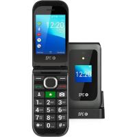 Teléfono móvil libre negro 4G para mayores Whatsapp Jasper 2 SPC