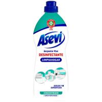 Limpiador desinfectante superficies ASEVI, botella 1,1 litros