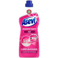 Limpiador desinfectante ASEVI, botella 1,1 litros