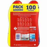 Lavavajillas gel excell antigrasa SOMAT, pack 2x50 dosis