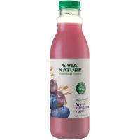 Zumo de avena, arándano y açai VIANATURE, botella 750 ml