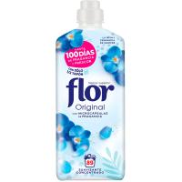Suavizante original azul FLOR, botella 89 dosis