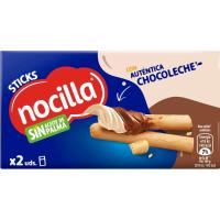 Crema de cacao en sticks 2 sabores NOCILLA, caja 60 g
