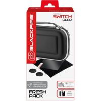 Estuche, protector y 2 grips para Switch Oled Fresh Pack BLACKFIRE