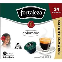 Café Colombia compatible Dolce Gusto FORTALEZA, caja 24 uds