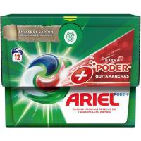 ARIEL EXTRA PODER OXI detergente kapsulak, kutxa 12 dosi
