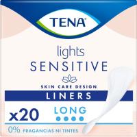 Protegeslip incontinencia long TENA LIGHTS, paquete 20 uds