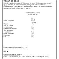 Yogur de coco bio ABBOT KINNEY'S, tarrina 350 g