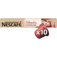 Café nespresso colombia NESCAFÉ, caja 10 monodosis