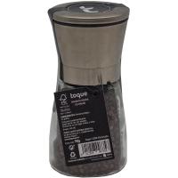 Molinillo inoxidable de pimienta negra TOQUE, frasco 90 g