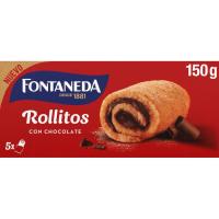 Rollito de chocolate FONTANEDA, caja 150 g