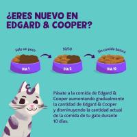 Alimento gato adulto multipack EDGARD&COOPER, pack 8x85 g