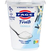 FAGE %0 banilla jogurt iragazia, terrina 380 g