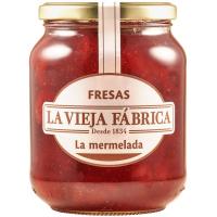 Mermelada de fresas LA VIEJA FABRICA, frasco 800 g