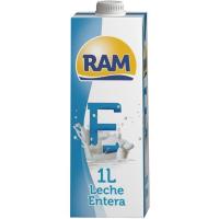 Leche entera RAM, brik 1 litro