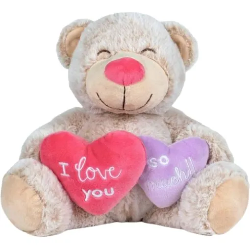 Oso de Peluche Lovely bear, 37cm, edad rec:+0 meses, FAMOSA Softies