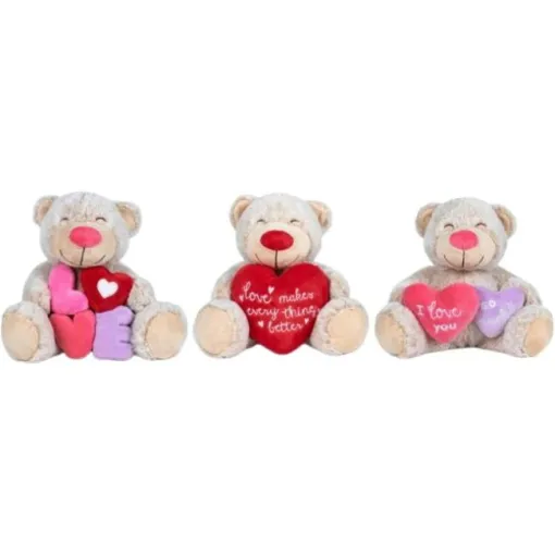 Oso de Peluche Lovely bear, 37cm, edad rec:+0 meses, FAMOSA Softies