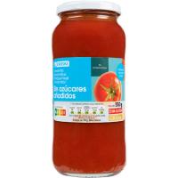EROSKI tomate frijitua, gatzik eta azukrerik gabe, potoa 550 g