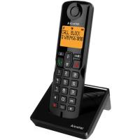 Teléfono inalámbrico negro, S280 ALCATEL