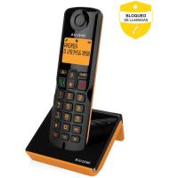 Teléfono inalámbrico naranja, S280 ALCATEL