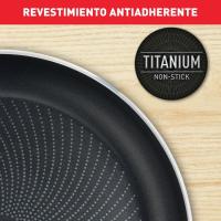 Sartén de alumínio Non Stick, antiadherencia total, apta para todo tipo de cocinas TEFAL, Ø28 cm