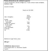 Maravillas del mar GALLO, paquete 450 g