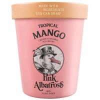Helado vegano de mango tropical PINK ALBATROSS, 480 ml