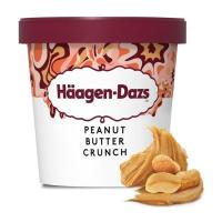 Helado peanut butter crunch HAAGEN DAZS, tarrina 460 ml