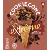 EXTREME brownie cookie izozkia, 4x110 ml